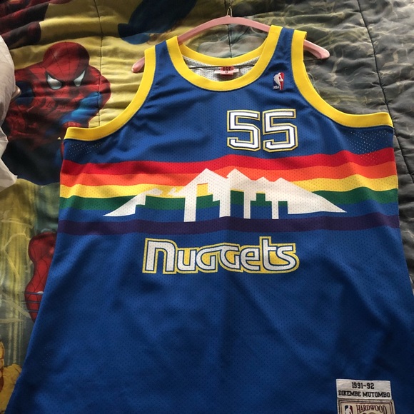 Mitchell & Ness Other - Mitchell&Ness Denver Nuggets 91-92 Mutombo 55